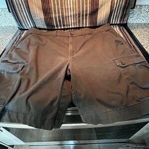St. John's Bay Comfort Stretch 10" Mens Stretch Fabric Cargo Short
